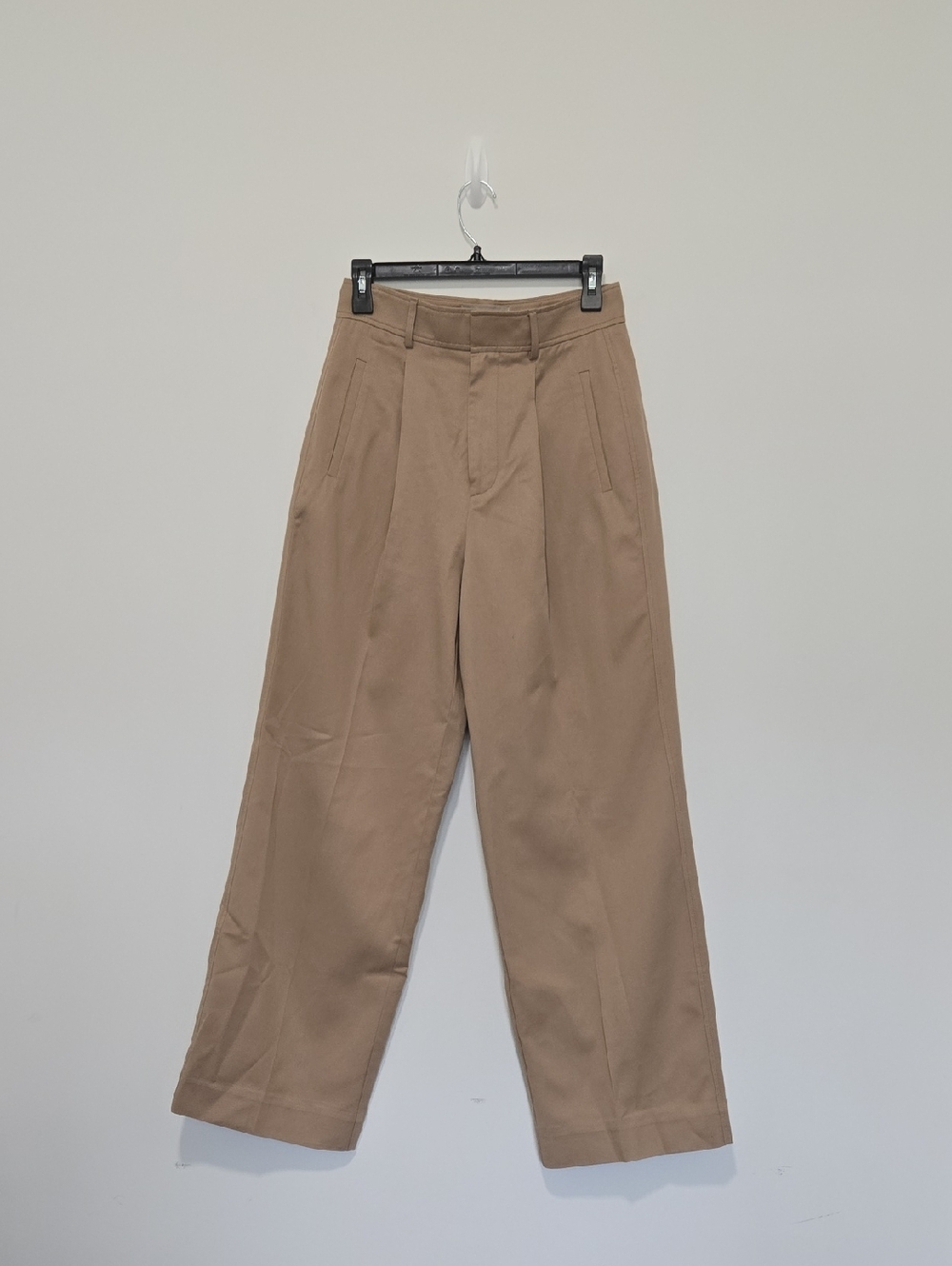Everlane The Draper Pleated Pants - Ash Brown - Size 2S